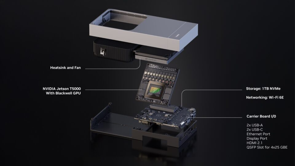 NVIDIA Unveils Next-Gen Robotics Chip: Jetson Thor with 7.5x AI Performance Boost