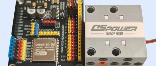 ESP32 | Sensor 06 - PWM 360 Degree Motor