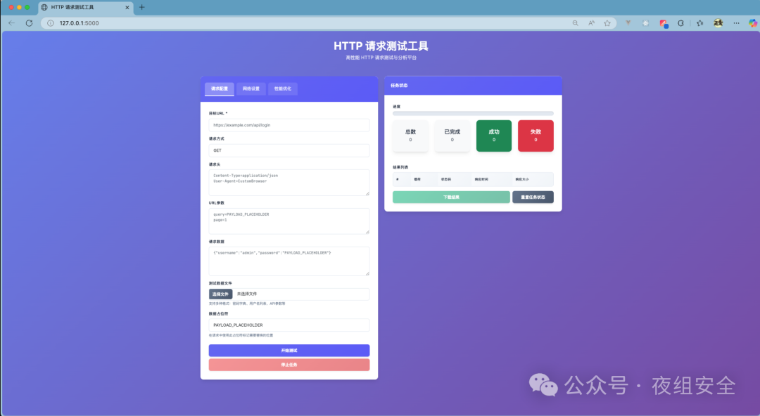 A Powerful HTTP Request Simulation Tool with Advanced IP Spoofing Features
