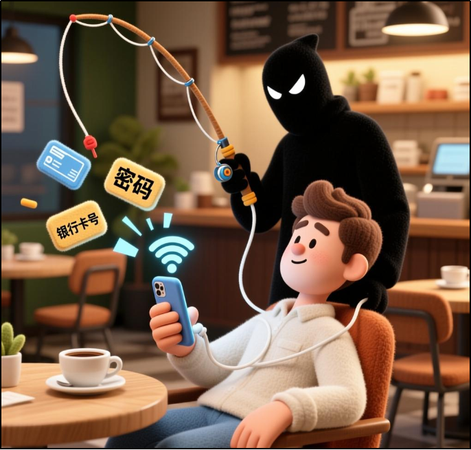 Cybersecurity Micro-Lecture | The 'Sweet Trap' of Free Wi-Fi, Are You Connected?