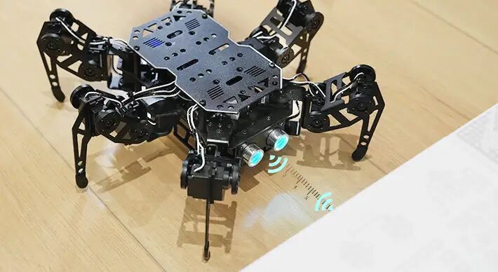 Open Source! Mini Hexapod AI Robot with AI Vision and Voice Interaction, Supports Arduino Programming and Sensor Expansion