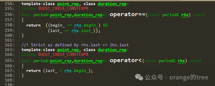 Learning Boost Library Date Intervals through C++ Source Code
