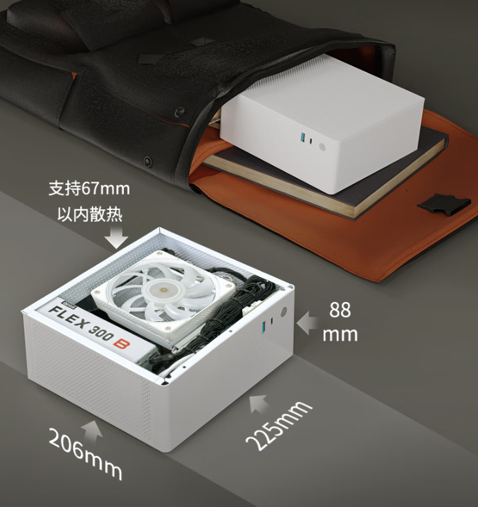 Mini PCs Are Gaining Popularity: This Model Features a 3.8L Case and 1060-Level Integrated Graphics, Priced at 3599 Yuan