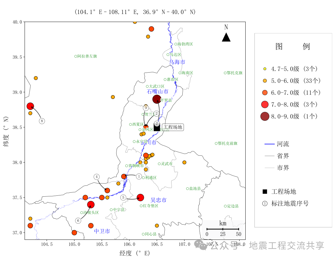 Selecting Earthquake Data and Creating Distribution Maps with Python