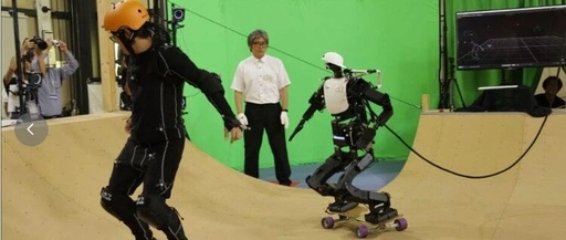Dynamic Applications of AI Technology in Japan: Development of a 'Human-Level' AI Skateboarding Robot with 17px Performance