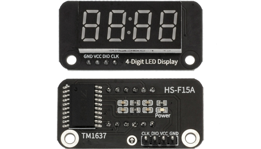 Arduino Display Module: Four-Digit Clock Digital Tube