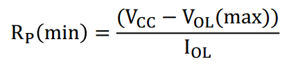 What Happens When the Minimum Value of I2C Pull-Up Resistors Exceeds the Maximum Value?
