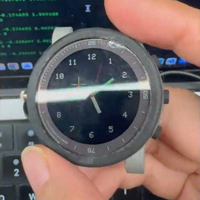 Affordable High-Performance AI Smartwatch: Custom Low-Power Design with ESP32 and Sharp 64-Color Reflective Display
