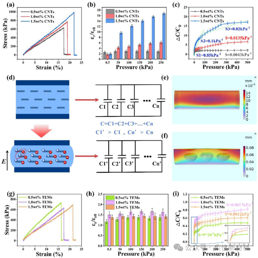 IF:18.5 AFM: A Flexible Capacitive Sensor Enhanced by the Synergy of Thermally Expandable Microspheres and Carbon Nanotubes