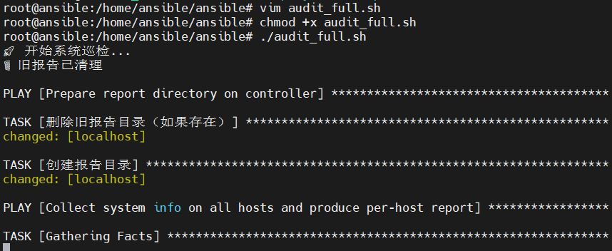 Ansible Practical Application (Part 3): Fully Automated System Inspection + Summary Report Email, One-Click Operations