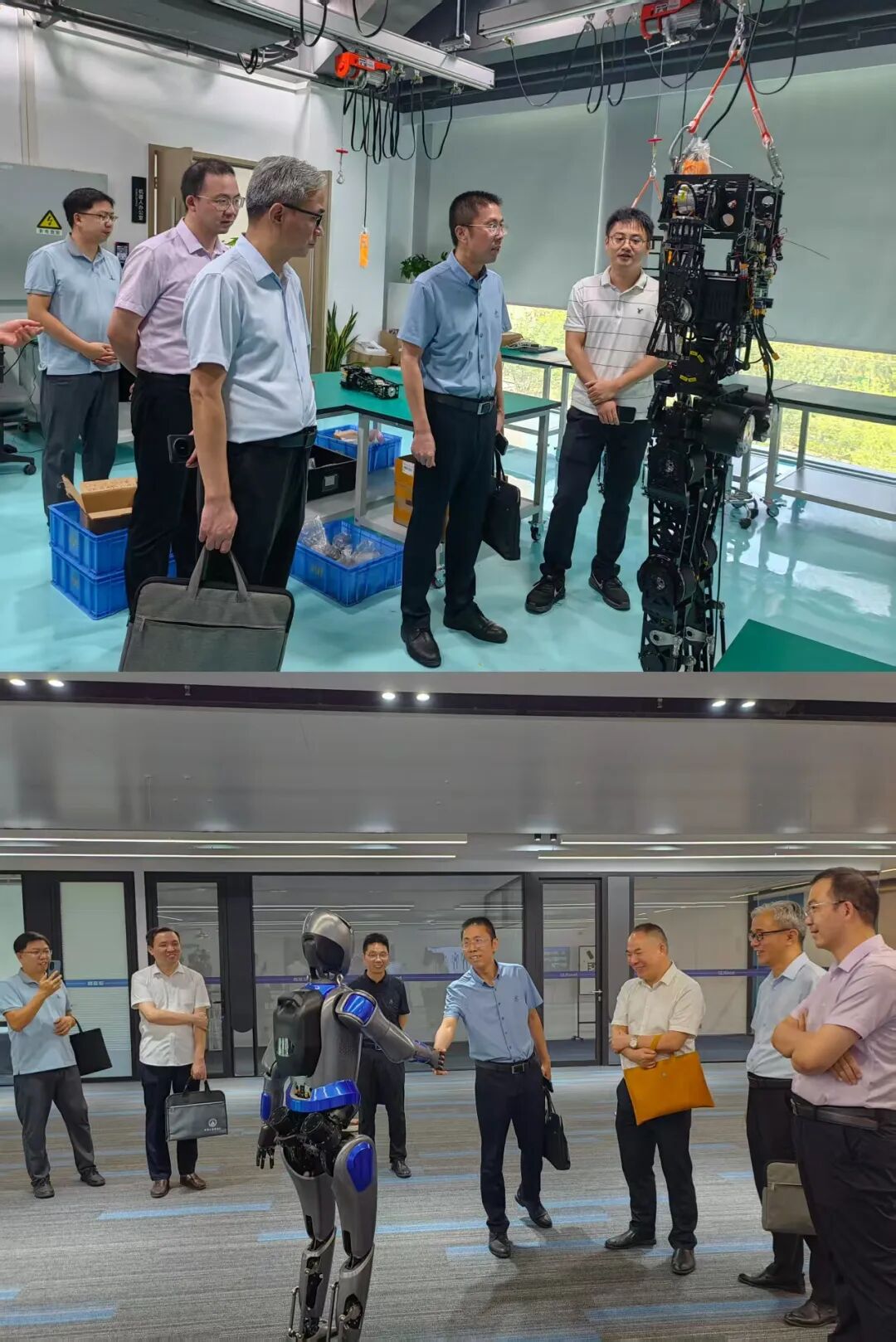 Zheng Jiaxi Leads Team to Investigate the Development of Humanoid Robot Industry