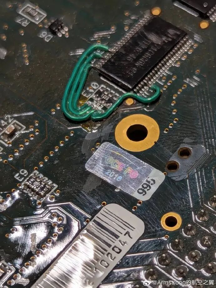 Circuit Board of the Russian Iskander-K Cruise Missile Featuring the Digital Scene Matching Guidance System (DSMAC) Camera