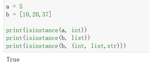 Python isinstance() Function