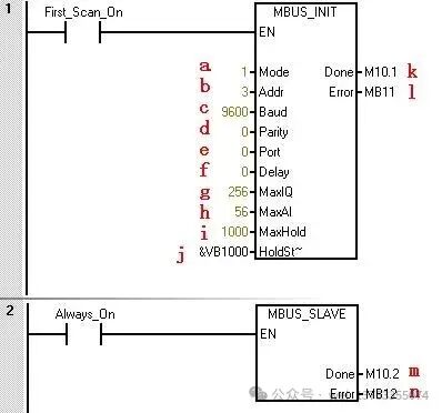 Siemens S7-200 SMART Modbus Slave Communication and Example Programming