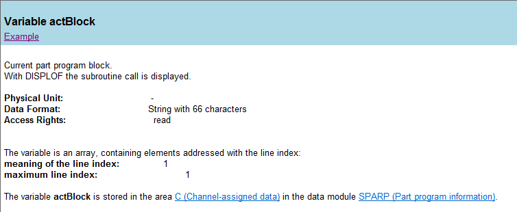 Reading the Current Processing Program Segment with PLC