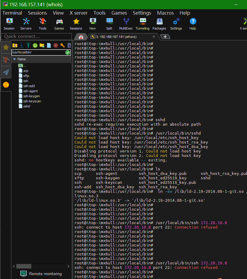 Linux | Porting SSH Service to i.MX6ULL Development Board (Chapter 15)