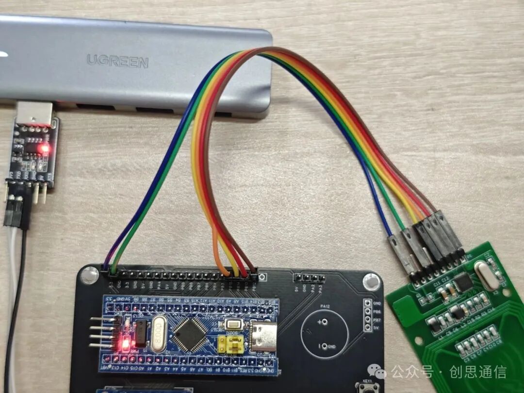 Card Reading Induction and Code Driving of STM32F103C8T6 RFID NFC Module