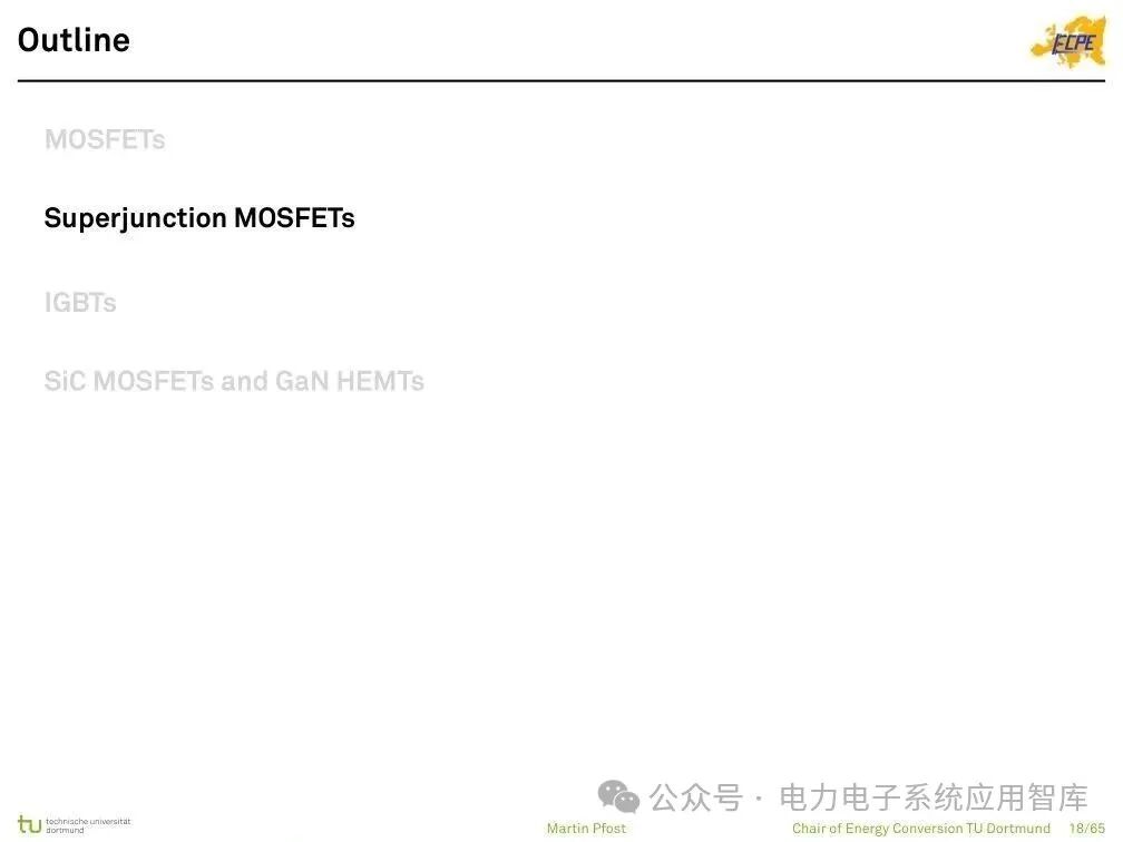 Analysis of Power Semiconductor Technology | Mosfet, SJ Mos, IGBT, SiC and GaN Semiconductor Structures