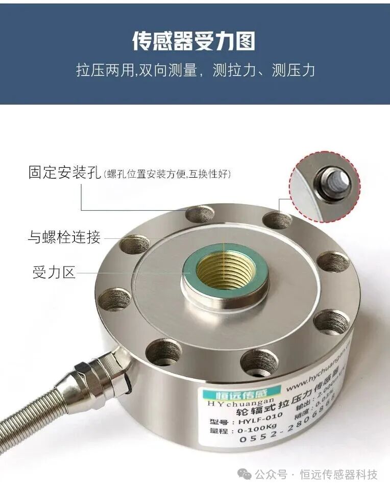 HYLF-010 Wheel Hub Type Tension and Pressure Sensor