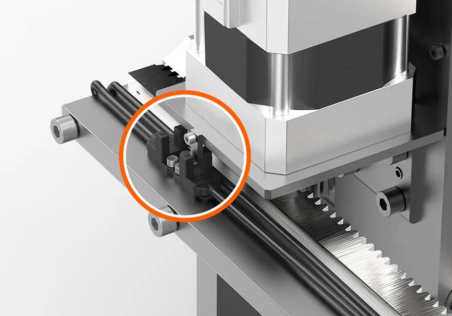 BS4 Series Built-in Connector Miniature Photoelectric Sensors with 9mm Slot Depth