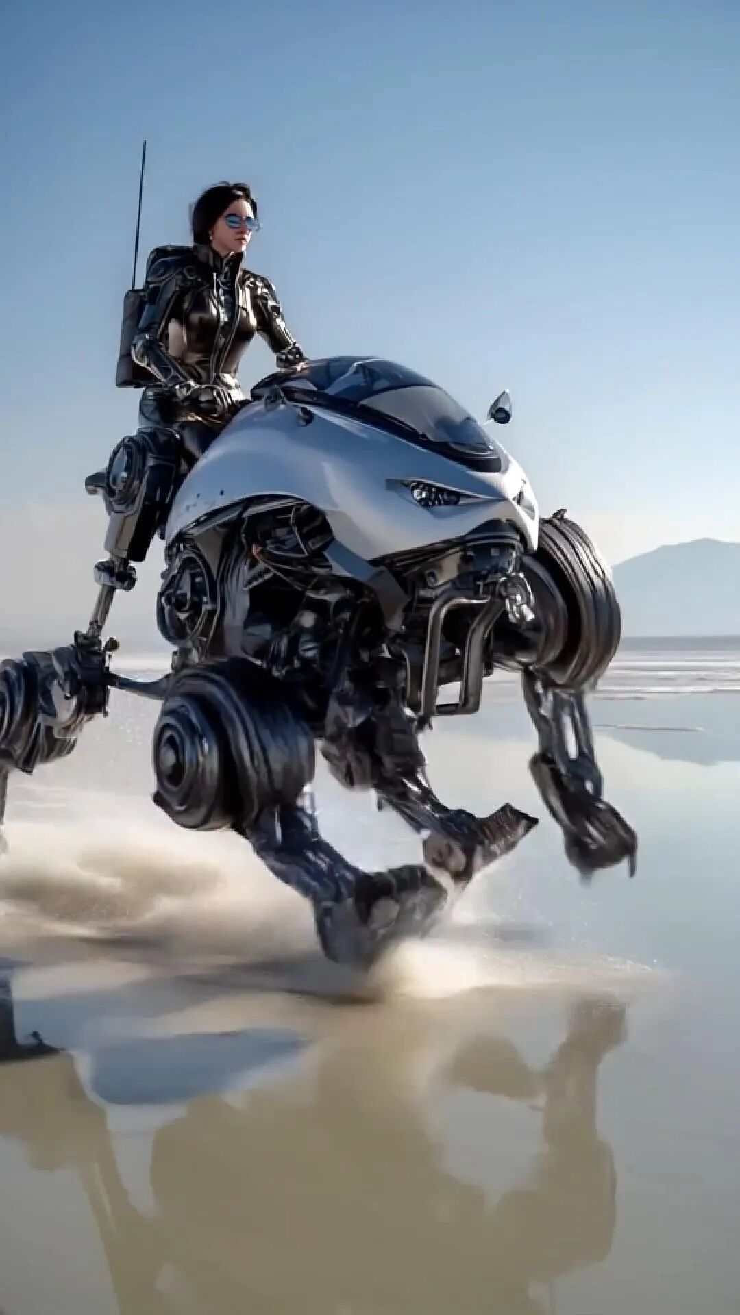 Robot Design: Female Rider Operating a Robotic Horse