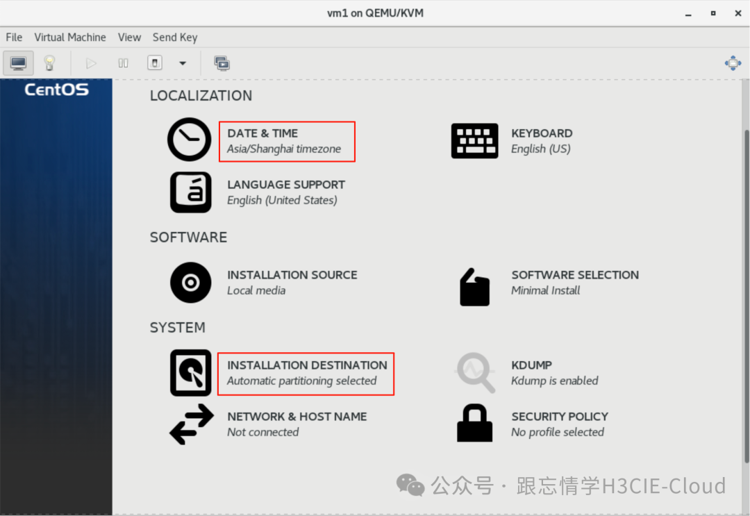 Deployment of KVM Virtualization Technology
