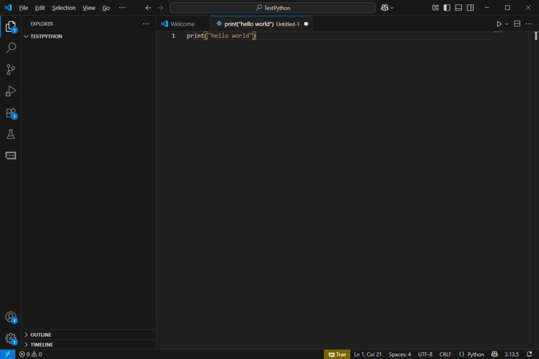 Debugging Your First Python Program in VS Code