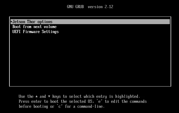 A Complete Guide to Flashing the Jetson AGX Thor System