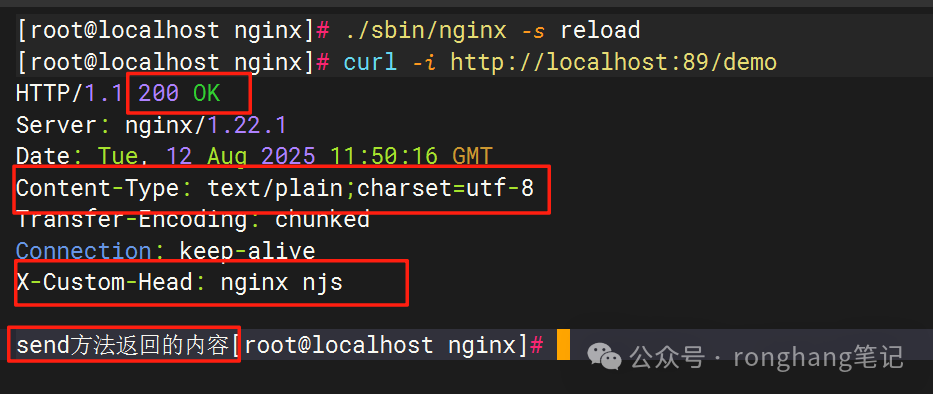 Summary of Methods and Properties of the HTTP Object in the Nginx JS Module