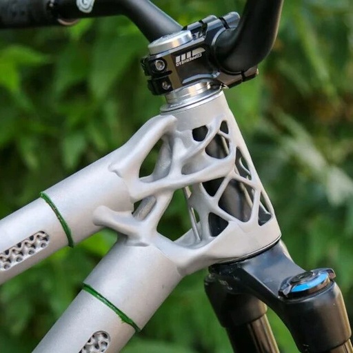 Wild 3D Printed Aluminum Alloy Off-Road Motorcycle Returns