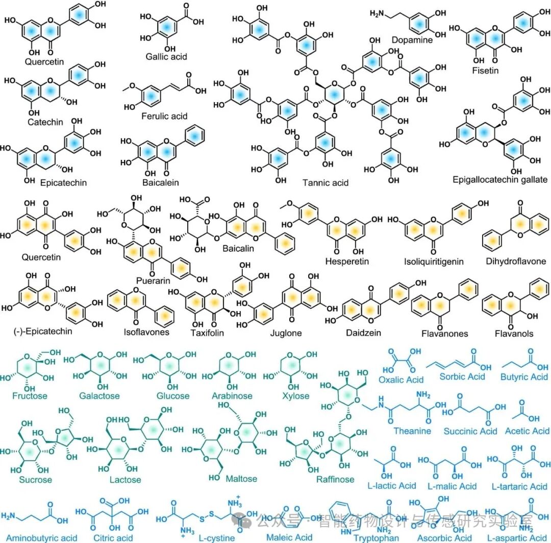 Cross-Responsive Fluorescence Sensor Arrays Combined with Machine Learning for Dietherapeutic Phytochemicals Recognition in Food-Medicine Homology Products