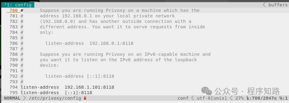 Installing Privoxy on Linux and Setting Up HTTP Proxy in Command Line Terminal