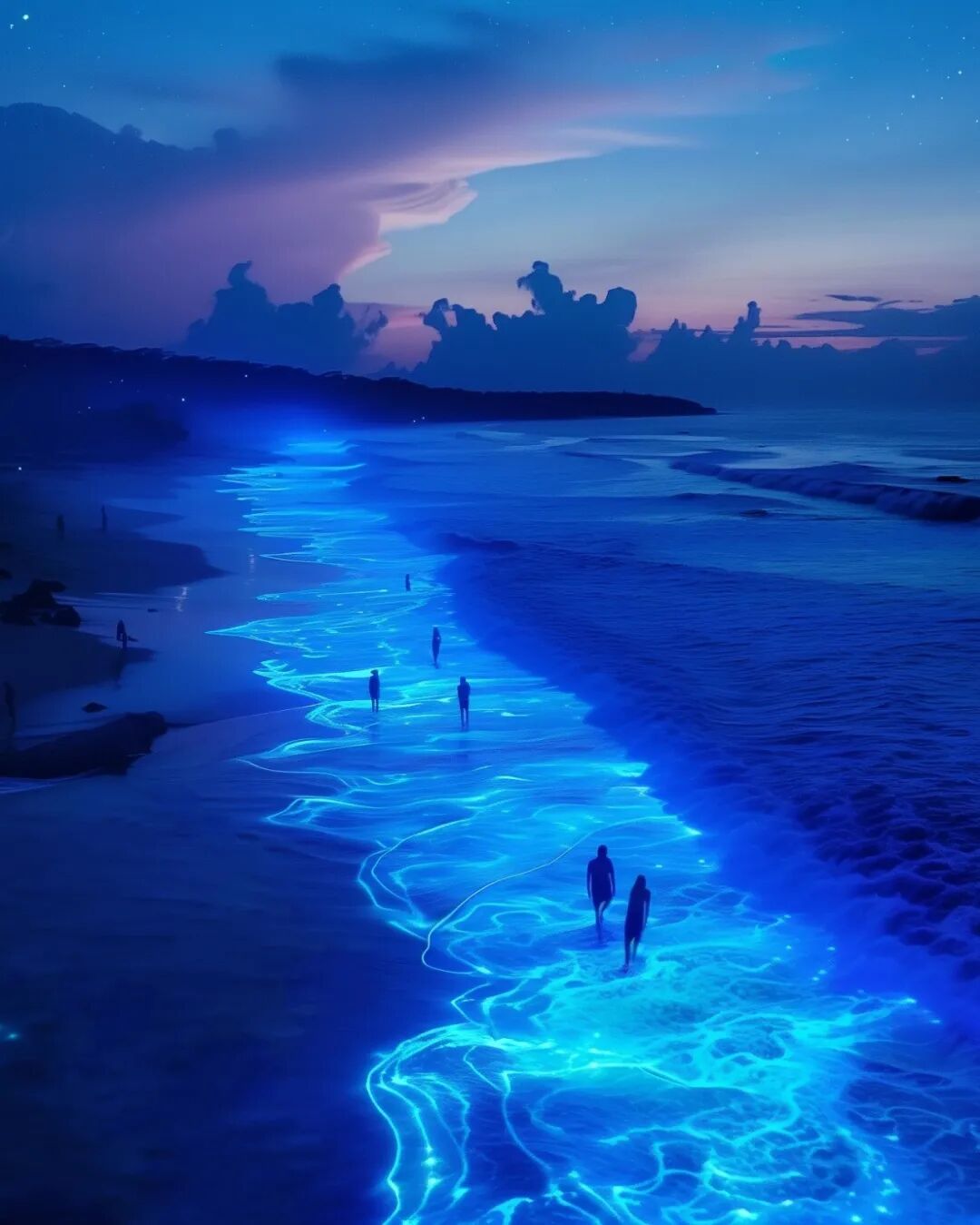 Uart Daily Image | Glowing Beach