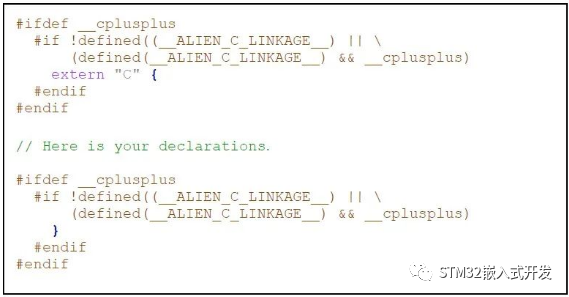 Understanding extern "C" in C Language