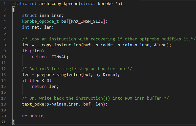 Analysis of the Basic Principles of Kprobe in the Linux Kernel