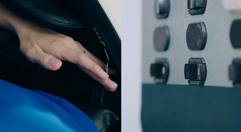 Controlling Humanoid Robots with a Massage Chair? The Direction of Muscle Sensors
