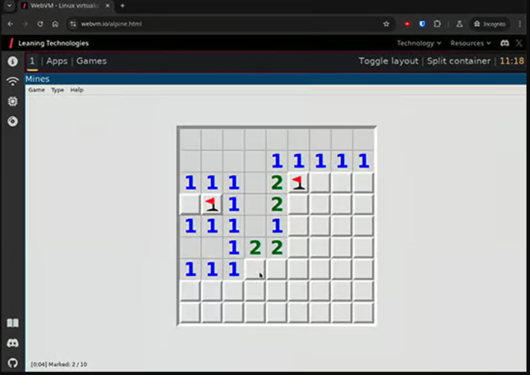 Run Linux in 3 Seconds with WebVM!