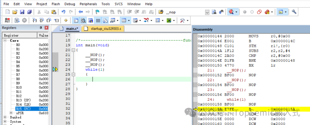 Why Inserting Several NOP Instructions Changes the Power Consumption of an MCU?