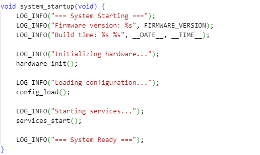 Sharing Several Embedded Software Logging Techniques!