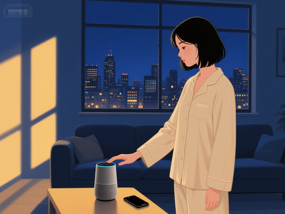 The Day After My Husband's Business Trip: A Mysterious Voice from the Smart Speaker