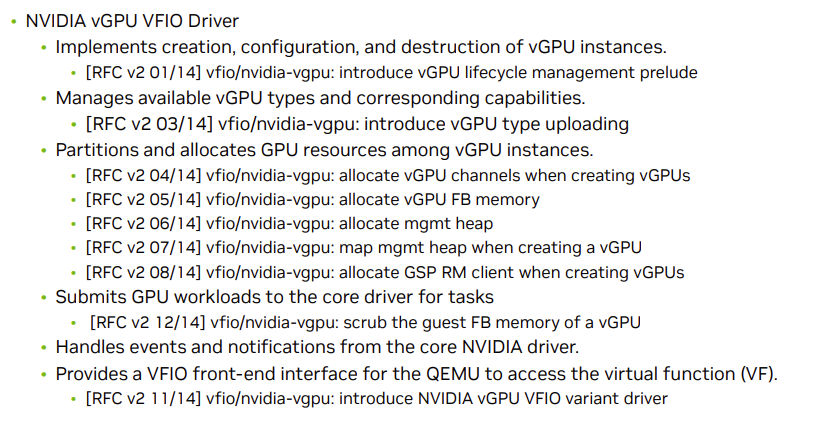 Research on NVIDIA vGPU Virtualization Technology Architecture, Implementation, and Roadmap on KVM