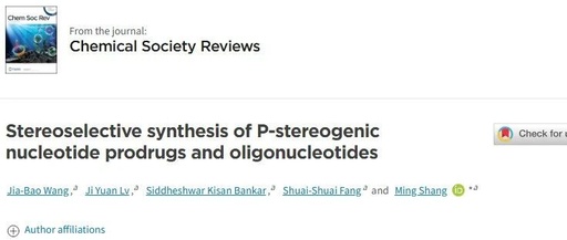 Stereoselective Synthesis of P-Stereogenic Nucleotide Prodrugs and Oligonucleotides