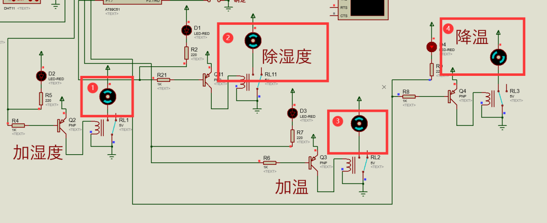 Greenhouse Simulation Based on Microcontroller: LCD1602 + DC Motor + DHT11 Temperature and Humidity Module