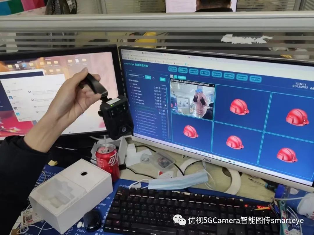 Cost-Effective Domestic Chip H.265 Video 4G Smart Safety Helmet Recorder - Helmet Recorder BW620E
