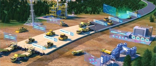 Millimeter-Level Precision! "3D Printing + Unmanned Paving" Unlocks Cutting-Edge Smart Paving Technology