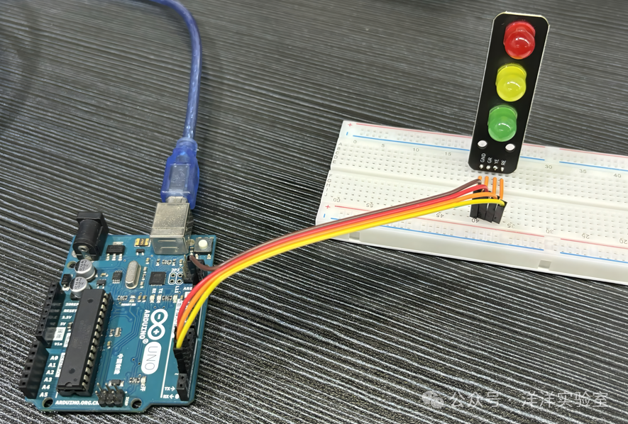 Arduino Basic Experiment 3: Traffic Light Experiment
