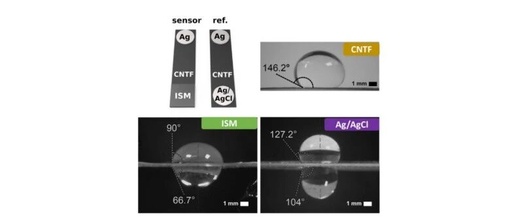 Development of a Bionic Non-Contact Sweat Sensor