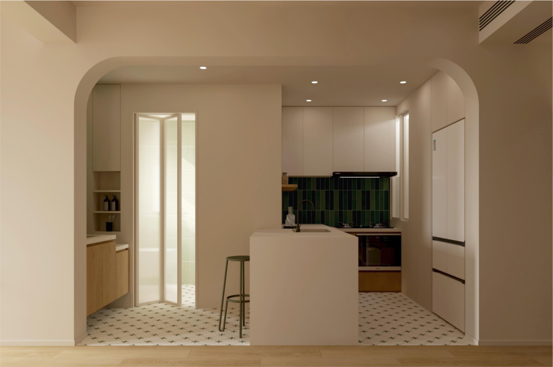 Maximizing Kitchen Space with Embedded Storage and Smart Design