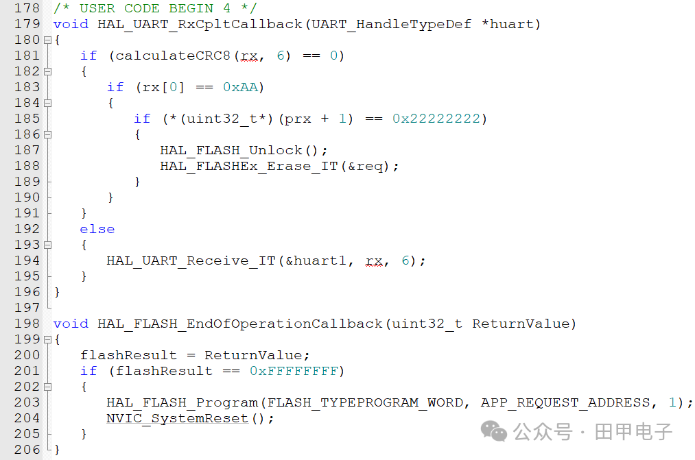 STM32 Serial Bootloader Implementation