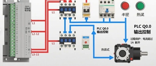 PLC Motor Control: 2 Hours On + 2 Hours Off Cycle Program Case Study (Includes Wiring Diagram + Ladder Diagram)